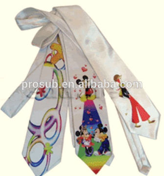 sublimation heat transfer blank adult necktie