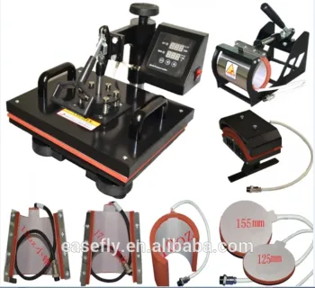 Multifunctional 8 in 1 Combo Heat Press Machine
