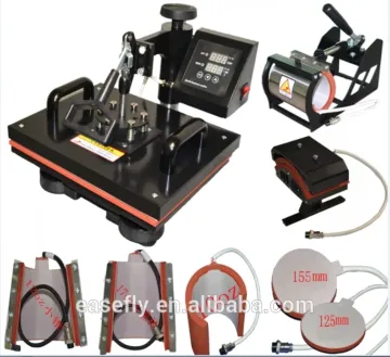 Multifunctional 8 in 1 Combo Heat Press Machine