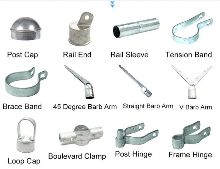 chain link fencing accessories