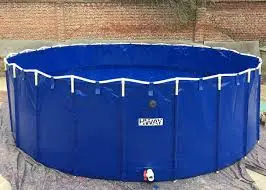 Jinlong pvc tarpaulin fish pond