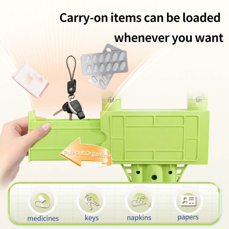 Yade Non-Slip Folding Lightweight Rehabilitation Crutches Young People's Underarm Walking Aid for Fractures Young People's Cane3