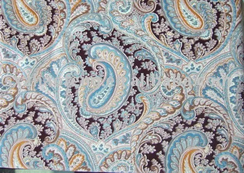 100% cotton woven twill printed velveteen for beddings