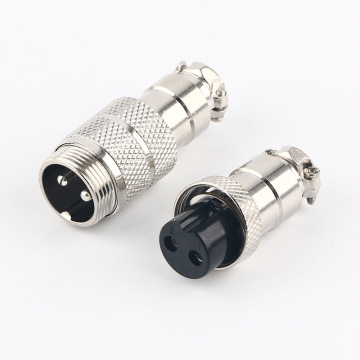 High-Quality Male and Female Docking Type 2-Pin Air Connector GX16
