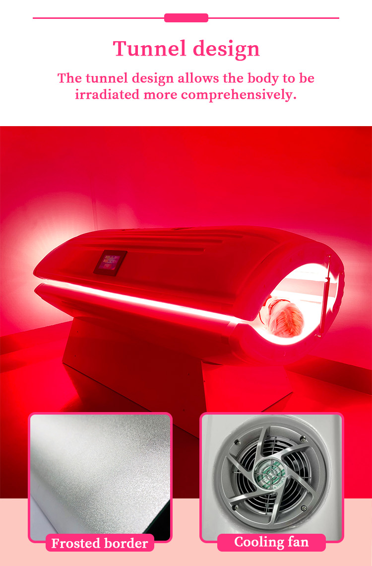 Suyzeko LED Red Light Therapy Bed Infrared Device