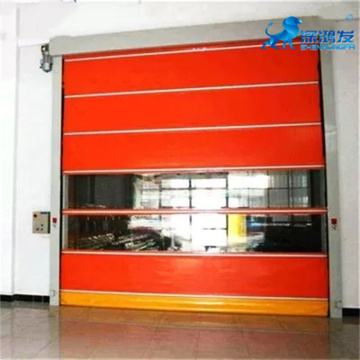 Fast rolling curtain door used in shower room