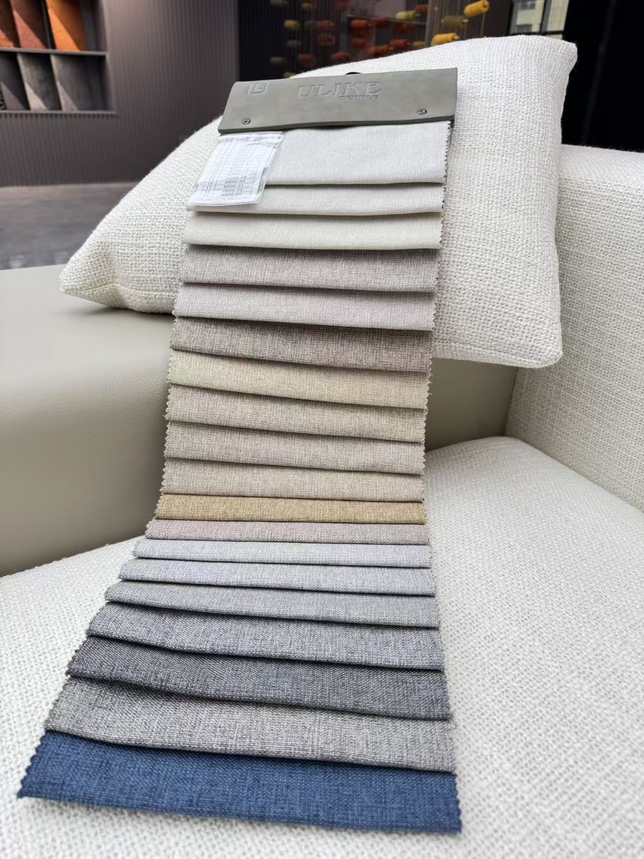 Tela de lino duradera y de alta calidad.