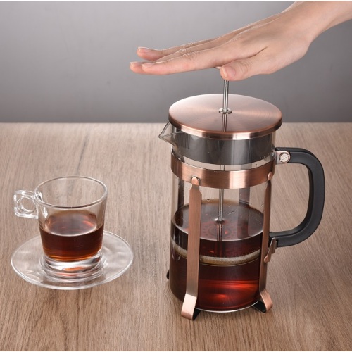 Heat Resistant Borosilicate Glass Coffee Press