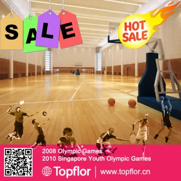 Economical gym formal match basketball flooring