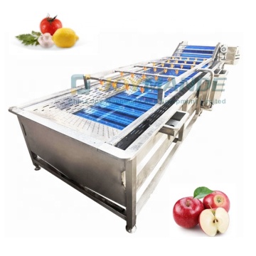 Mango Apple Orange Strawberry Washing Processing Machine Cherry Kiwi Fruit Cleaning Production Line