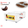 Chocolate melting machine with 2 tank