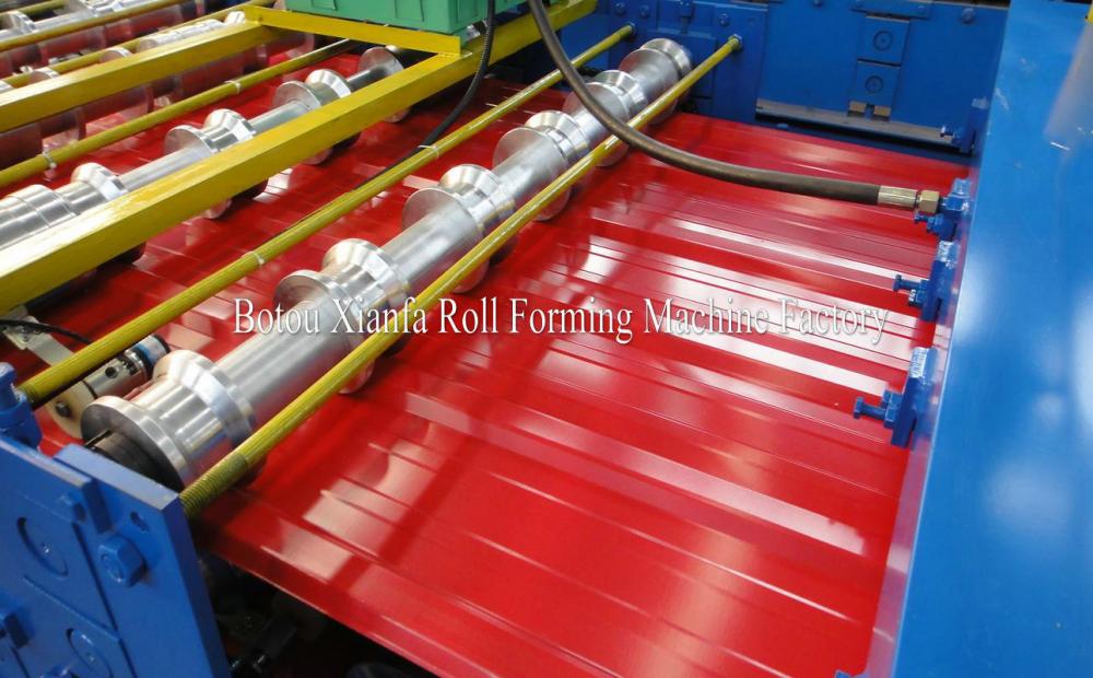 doubl layer EU Tr18 roll forming machine