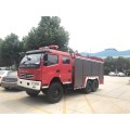 Six Wheel Drive Dry Powder Water Fire Truck