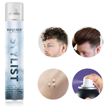 Bosecher Professional Custom Hair Styling 제품 - 빠른 건조, 강력한 고정 헤어 스프레이