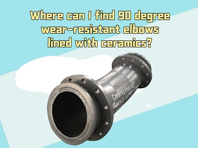 90 degree wear-resistant elbows