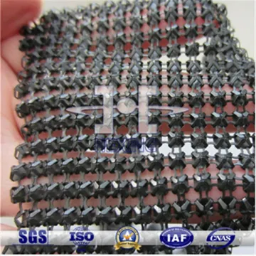 Black Metallic Sequin Table Cloth