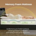 Matelas en mousse à mémoire de 6 pouces dans une boîte