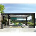 Outdoor aluminium groen paviljoen louvered pergola