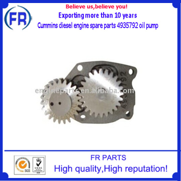high quility diesel 6BT engine spare parts 4935792 lube oil pump