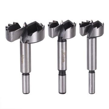 มืออาชีพ HK Round Shank 35 มม. Boring Boring Forstner Drill Bits พร้อมฟันเลื่อยสำหรับโครงการงานไม้