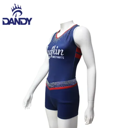 Girls cheerleading practice tanks