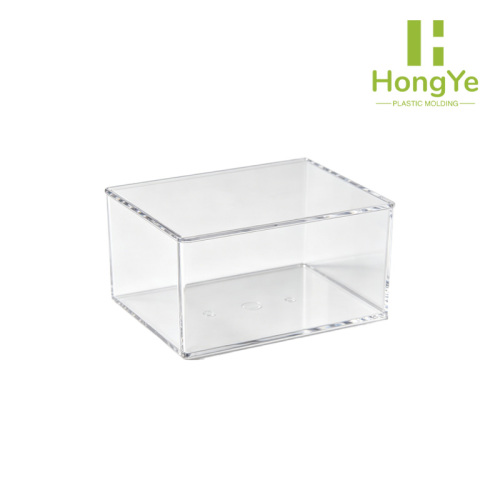 Caja de almacenamiento funcional multifuncional apilable de plástico mate