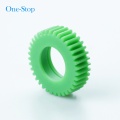 Plastic transmission gear oil containing nylon gear