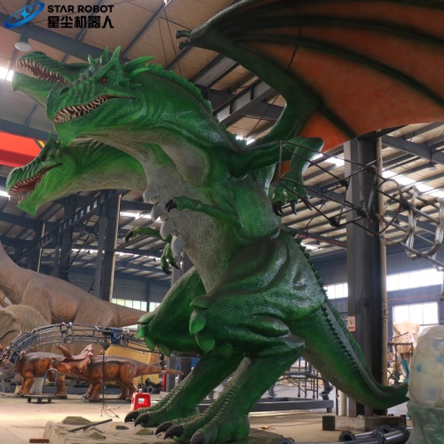 Animatronic European Dragon for Theme Park Attractions