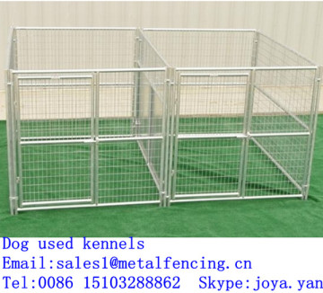 Zoo pet cage kennels large dog kennels metal panels dog kennels dog used kennels