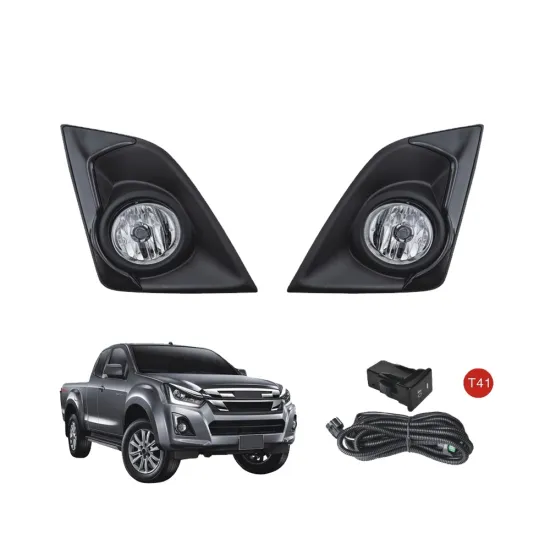 Hot Sales Metal Black Auto Car Fog Light for IU D-MAX 18-