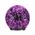 Fireworks 3D Glass Electric Fragrance Oil Diffuser Lamp