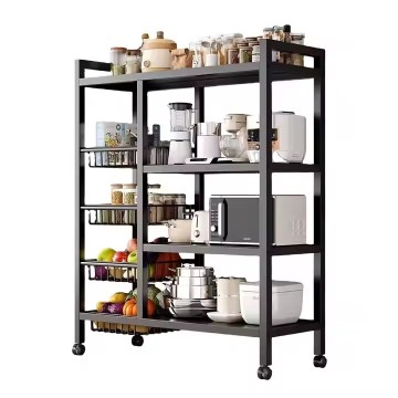 Fruit and Vegetable Kitchen Storage Rack for Household Microwave Oven