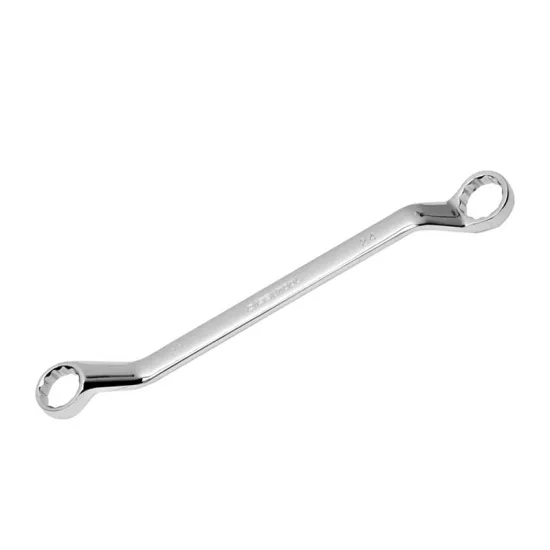 High Quality SAE Carbon Steel Double Offset Ring Wrench Tool