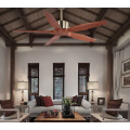 Wooden leaf ceiling fan for the living room