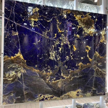 Sodalite Blue Granite and Brazilian Blue Marble: Translucent Blue Stones
