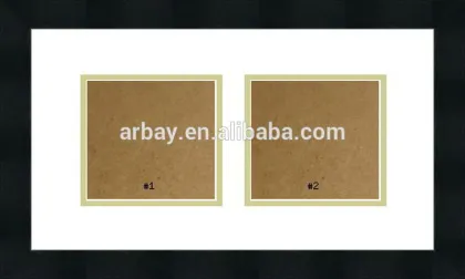 Wholesale double cutting mat board custom mat board printing
