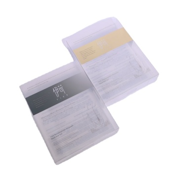 Transparente Acetat -PVC -Haustierhandelsboxen für Hautpflege- und Make -up -Produkte