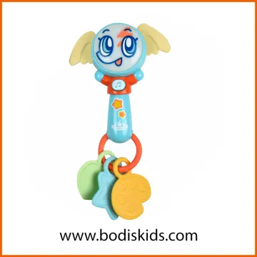 Early education, puzzle soothing, baby toy music, bell ringing monkey