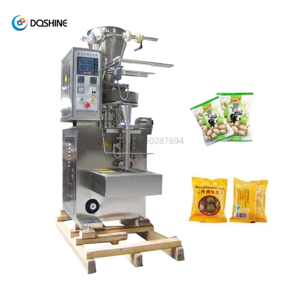 Automatic Snack and Coffee Beans Packaging Machine for Nuts, Sesame Seeds, and Pasta Granules