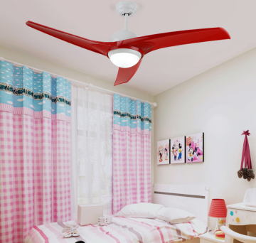 Ventilador de techo eléctrico con función de iluminación para dormitorio