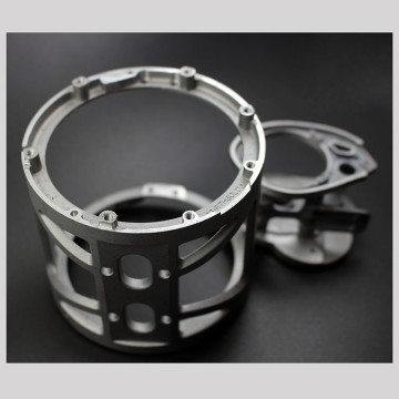 Die-cast aluminum reel parts