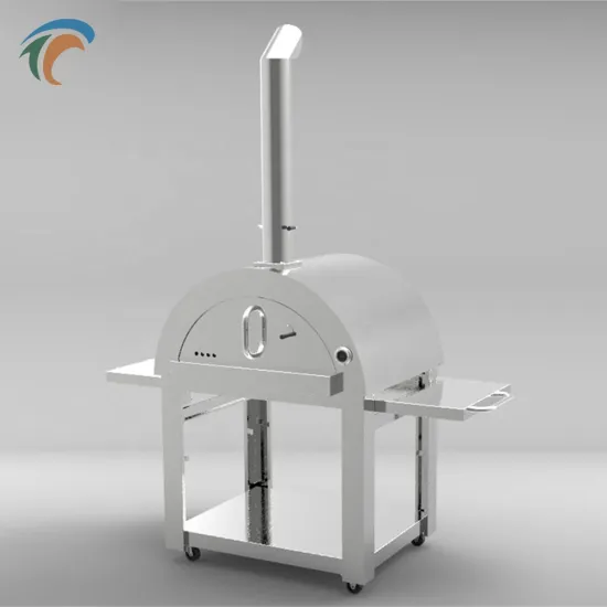 Movable Half Round Outdoor Stainless Steel Pizza Oven Big