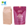 Factory Precio competitivo Impresión personalizada Foil Kraft Coffee Bag/Cafet Bag de impresión personalizada