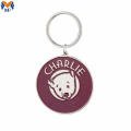 Roicéad Múnlaithe Saincheaptha Miotail Bronntanais Chur Chun Cinn KeyChain