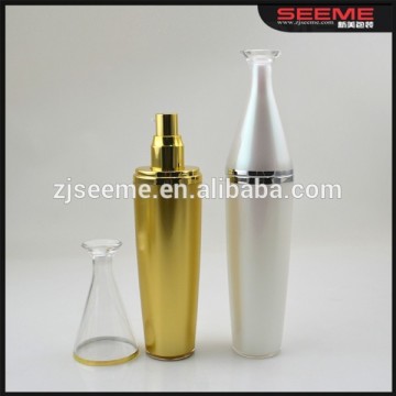 Top-grade and bottom price luxury acrylic bottle 100ml; cosmetic packaging