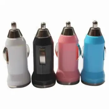 5W Series Mini Car Chargers, IC Control Circuit, 12-24V DC Input Voltage