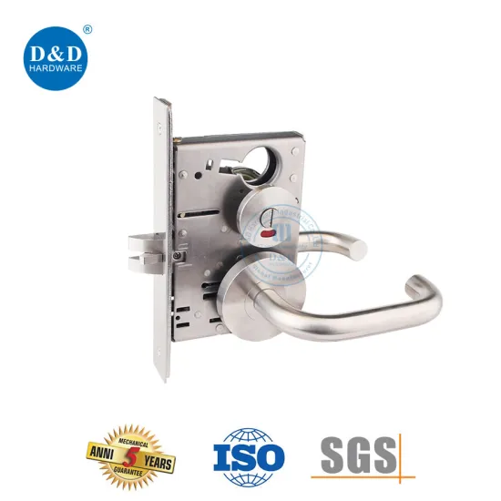 UL ANSI American Standard Privacy Bedroom Door Lock
