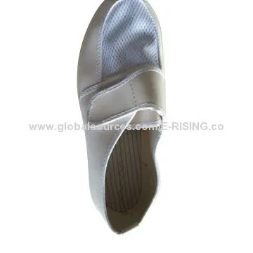 PVC Vamp ESD Shoes with Velcro