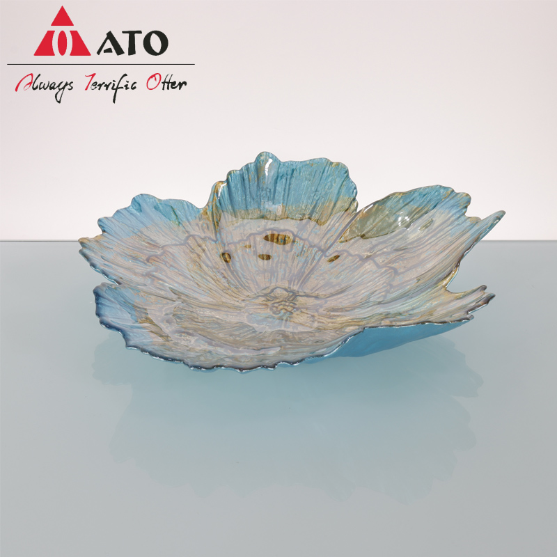 ATO Flower fruits customized Plates and Dish Trays