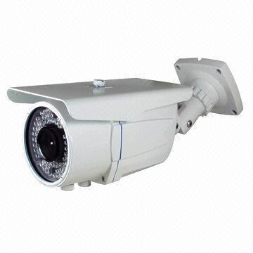 IP66 Outdoor CMOS 700TVL Bullet Camera, 72 IR LEDs, 50 to 60m IR Distance, OSD is Optional